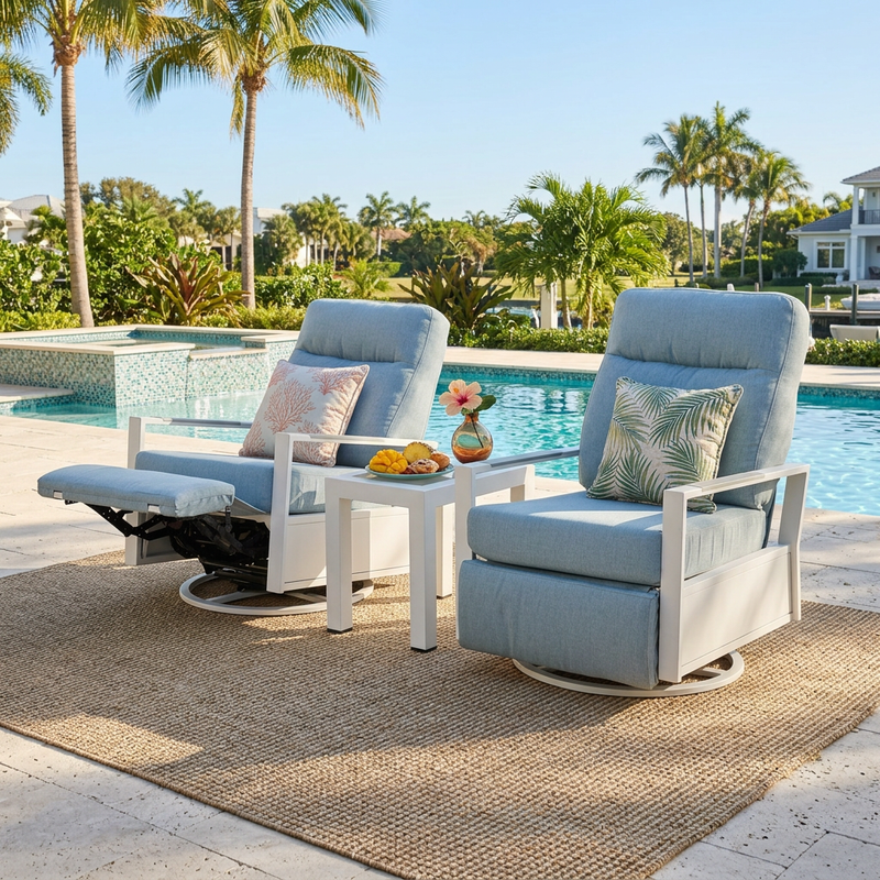 Wicker or Aluminum Outdoor Recliner? 5 Questions That Settle It