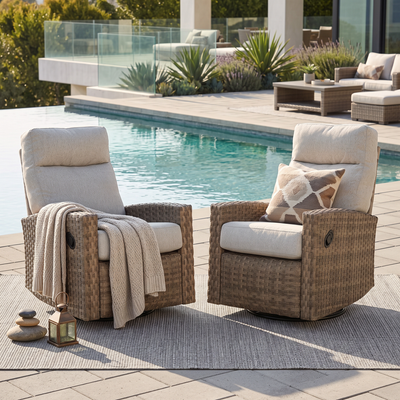 Is a Swivel Rocker Recliner Worth It? Swivel vs. Fixed Outdoor Recliners