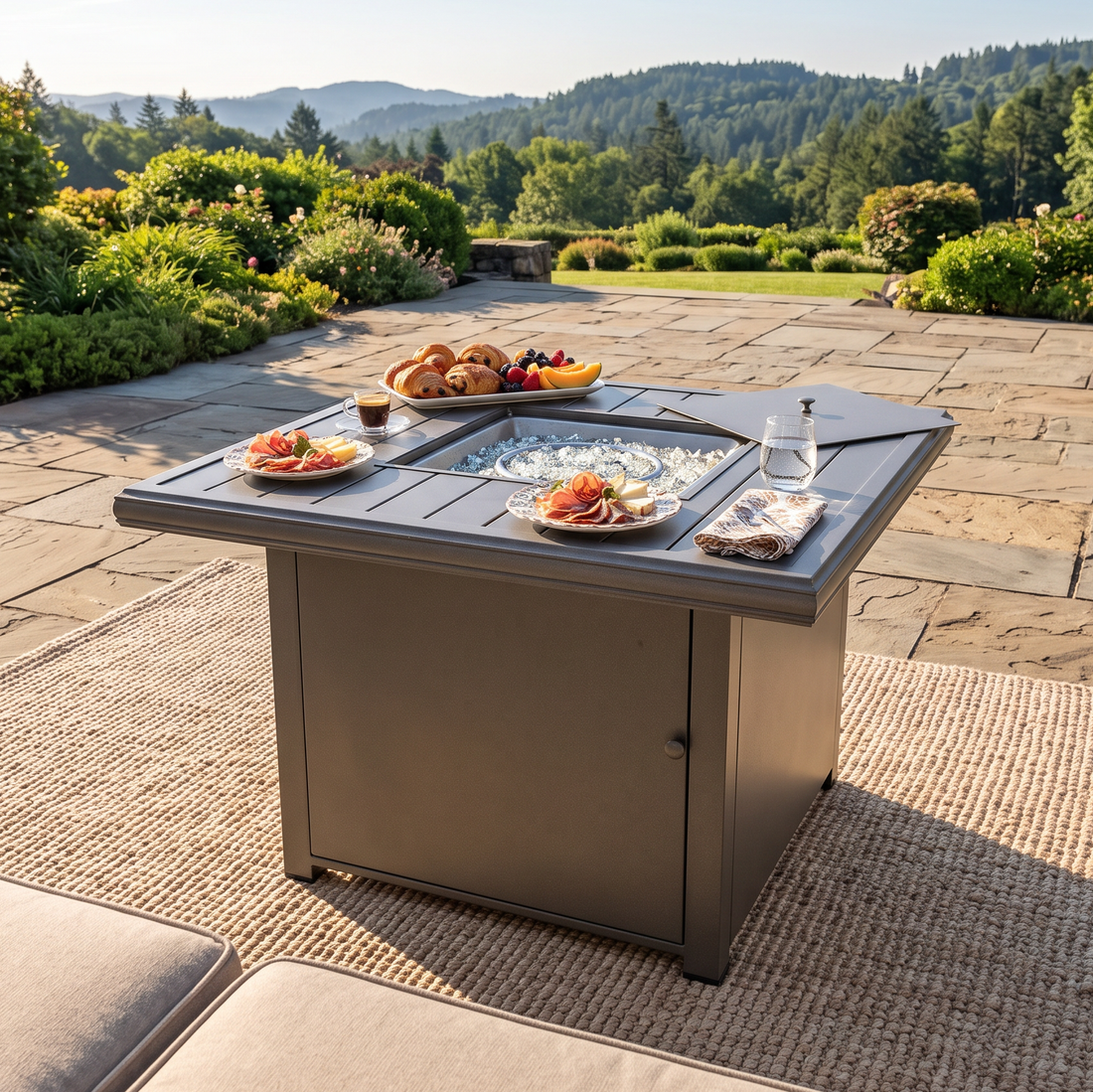 Fire Pit Clearance & Cushion Safety: Decks, Porches and Covered Patios
