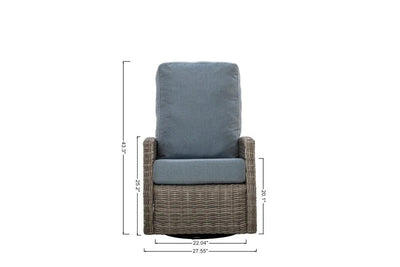 Small Patio, Balcony or Lanai? 5 Rules for Fitting Outdoor Recliners