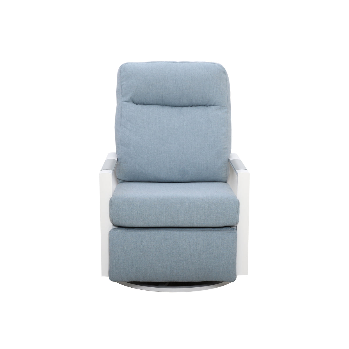 Kiesta 4-Seat Patio Aluminum Reclining Loveseat Conversation Set with Pair of Recliners | Outdoor Set