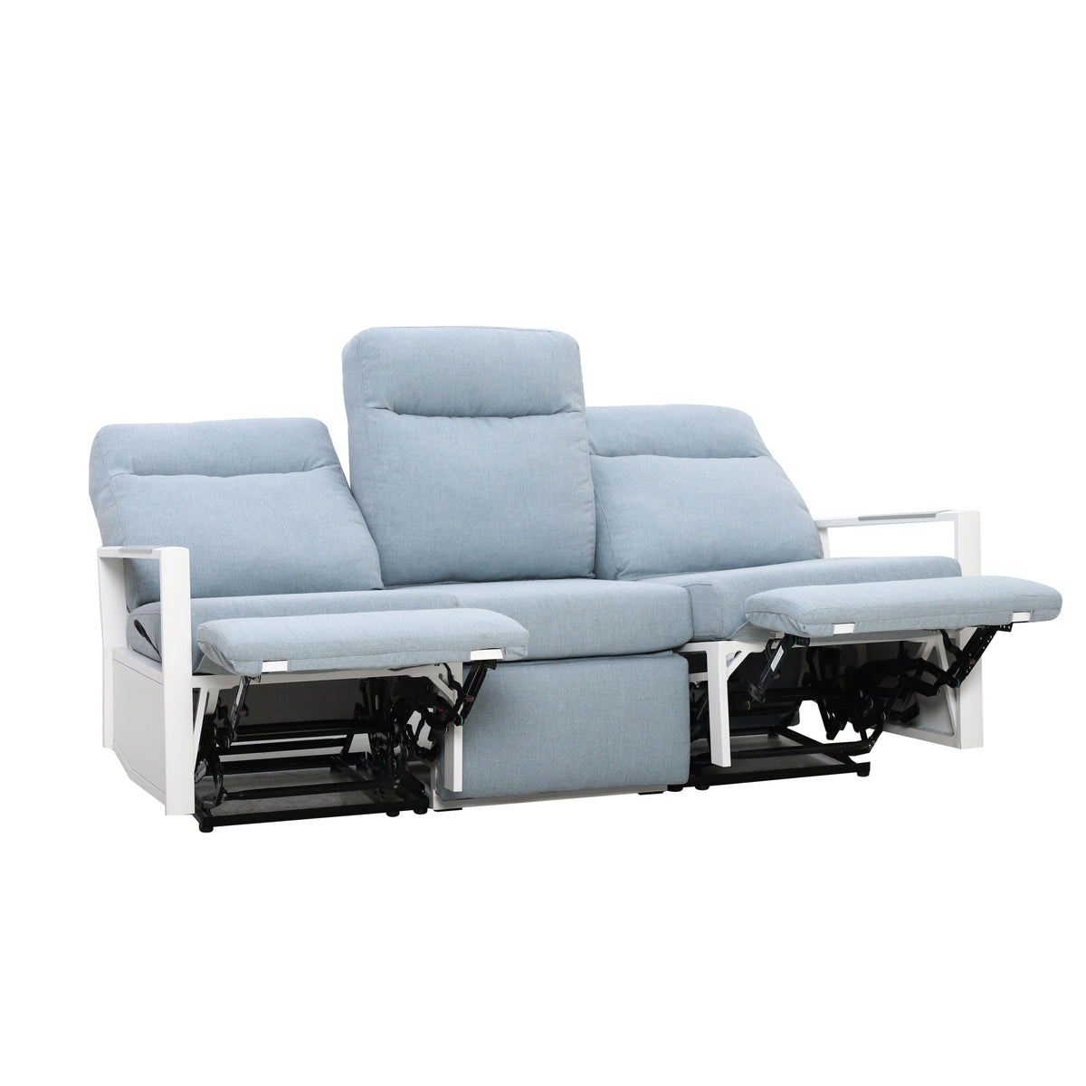 Kiesta Outdoor Aluminum Reclining Sofa | Outdoor Sofa