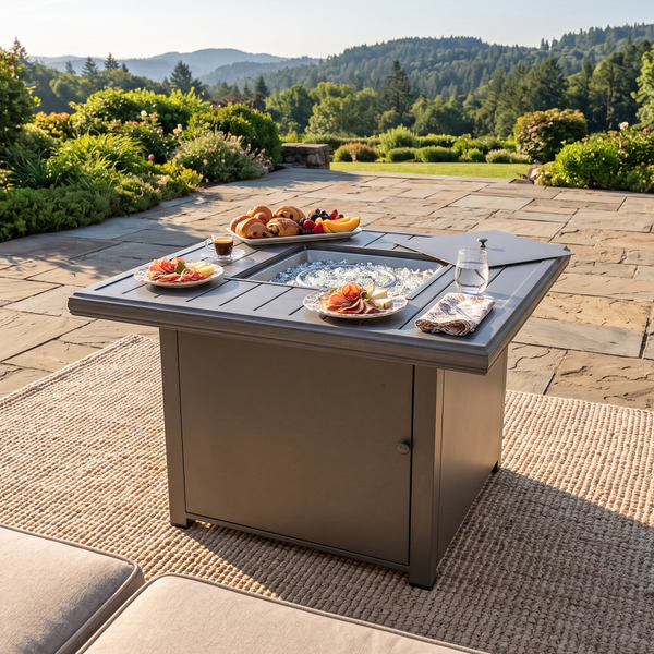 Huntington Outdoor Firepit Table