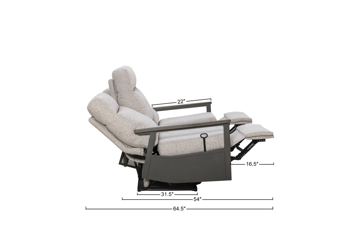 Huntington 5-Seat Firepit Set in Sunbrella® — Outdoor Nook USA - size