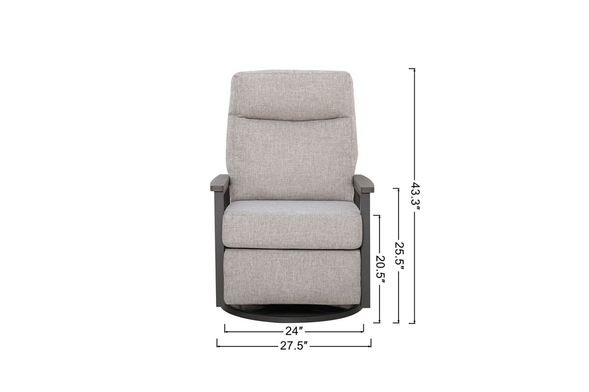 Huntington Firepit Set _ 4PC Recliners with Firepit Table — Outdoor Nook USA - size